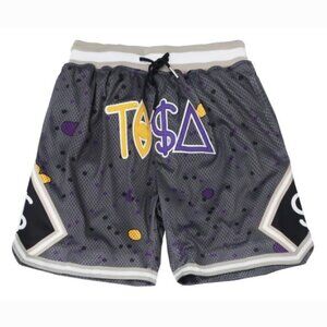 Headgear Classics Men's Black Tisa Tribal Basketball Short